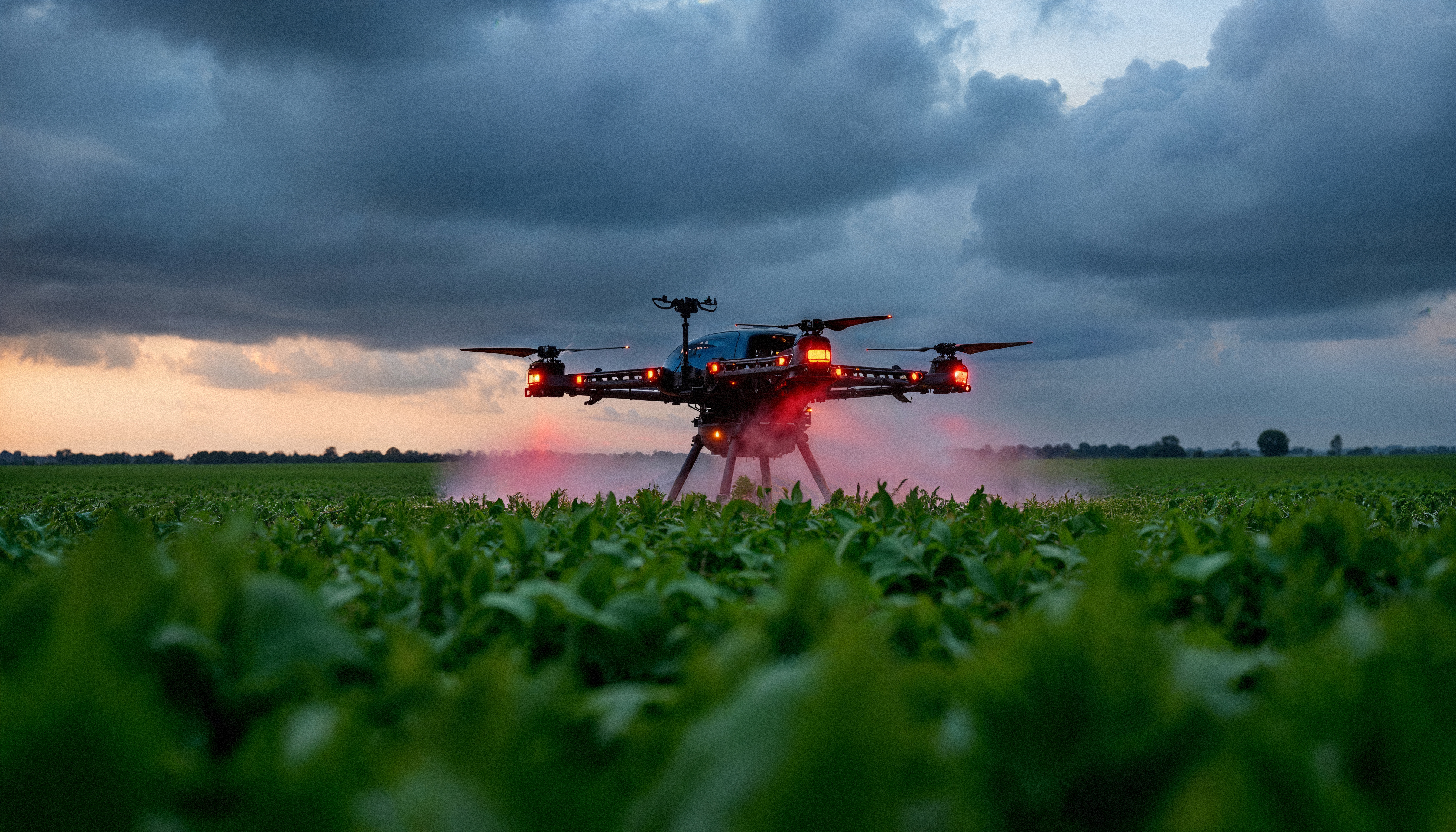 Sayfa konusunu destekleyen modern tarım görseli